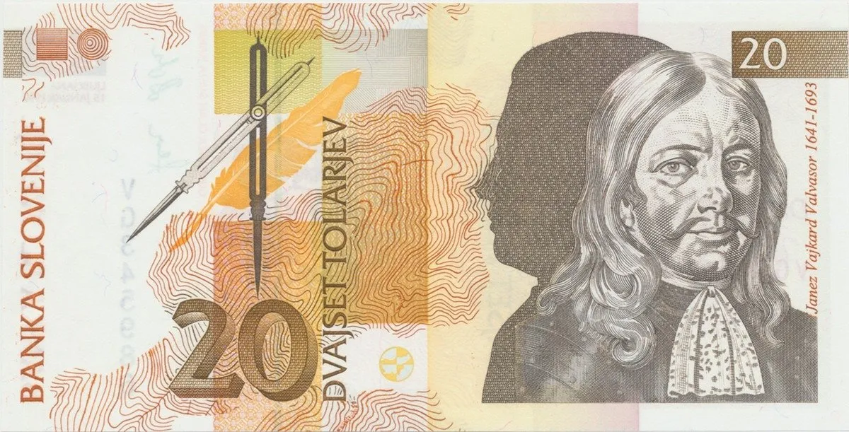 Slovinsko, 20 Tolarjev 1992, P.12