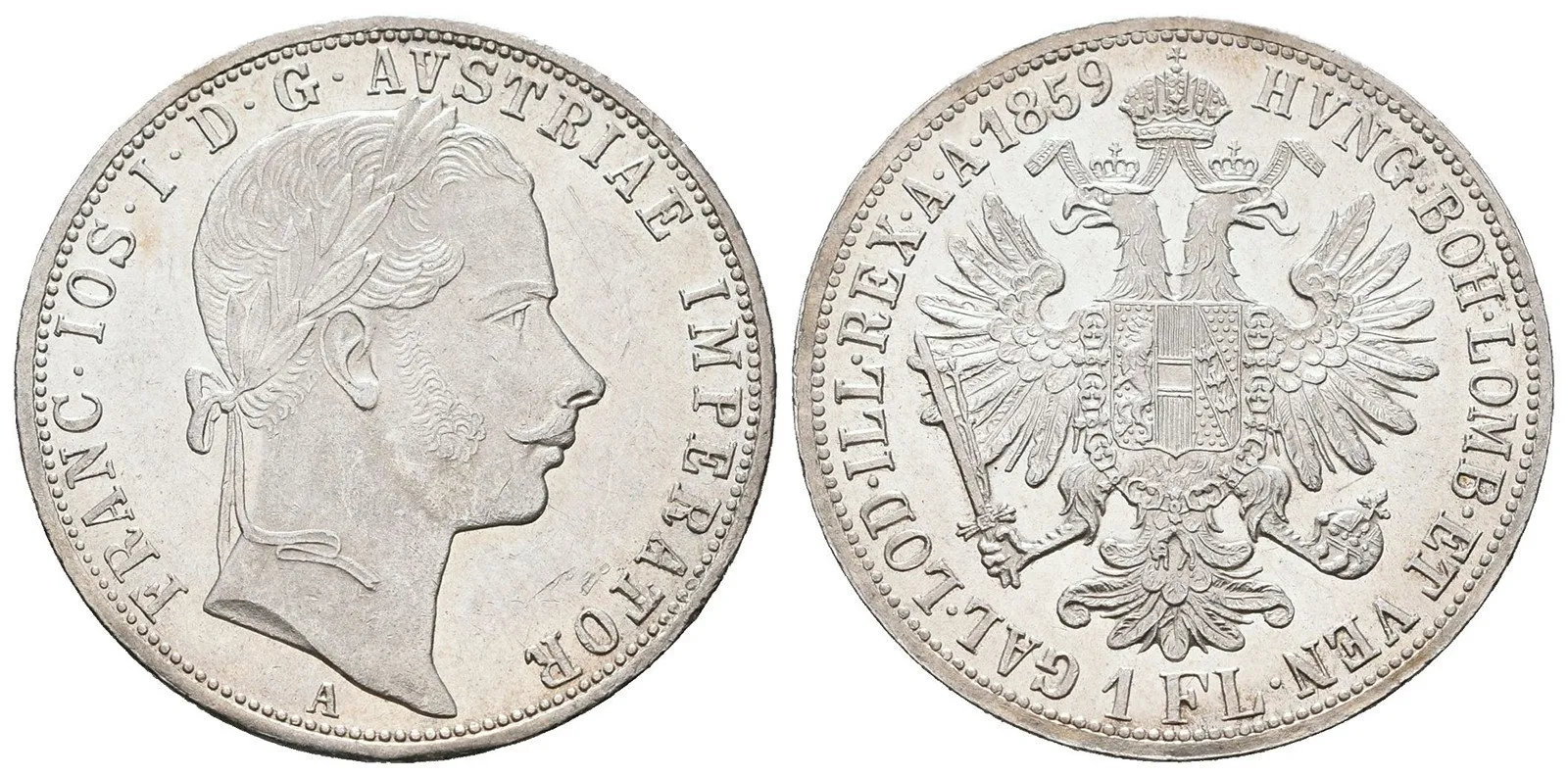 Rakouská a spolková měna, 1857 - 1892 — 1