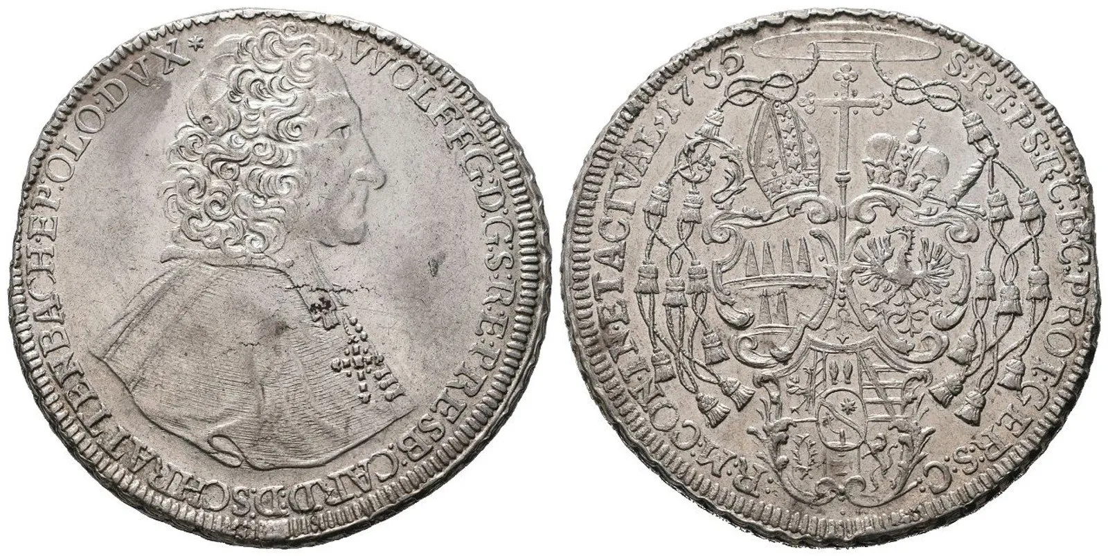 Olomouc - biskupství, Wolfgang von Schrattenbach, 1711 - 1738 — 1