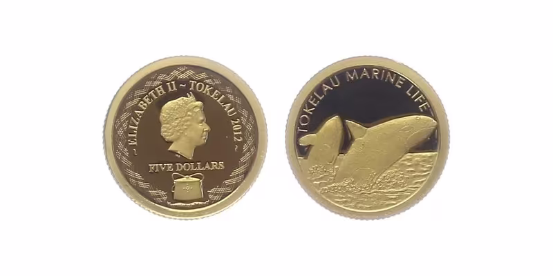 Solomon Islands, 5 Dollars 2012 - Kosatka