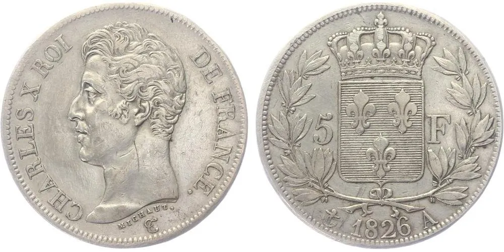 Francie, Charles X., 1824 - 1830 — 1