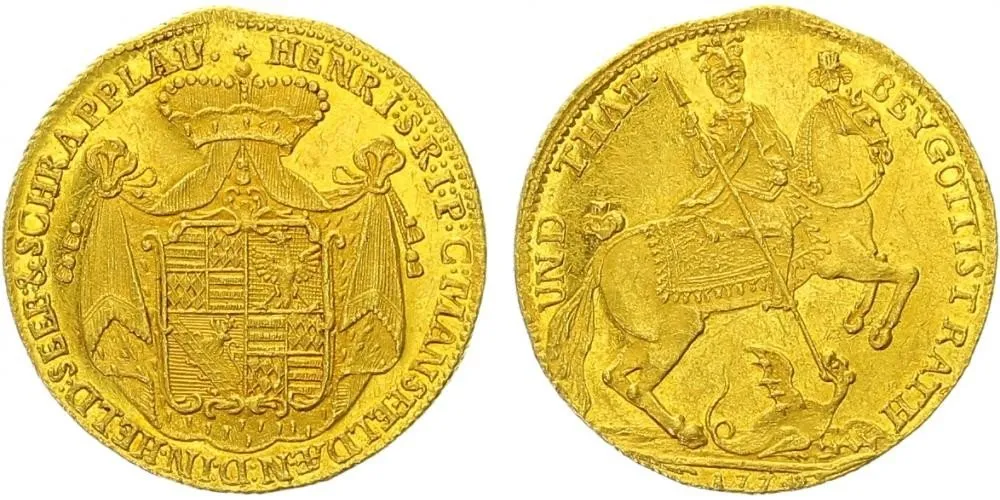 Mansfeld-Bornstedt, Heinrich, 1717 - 1780 — 1