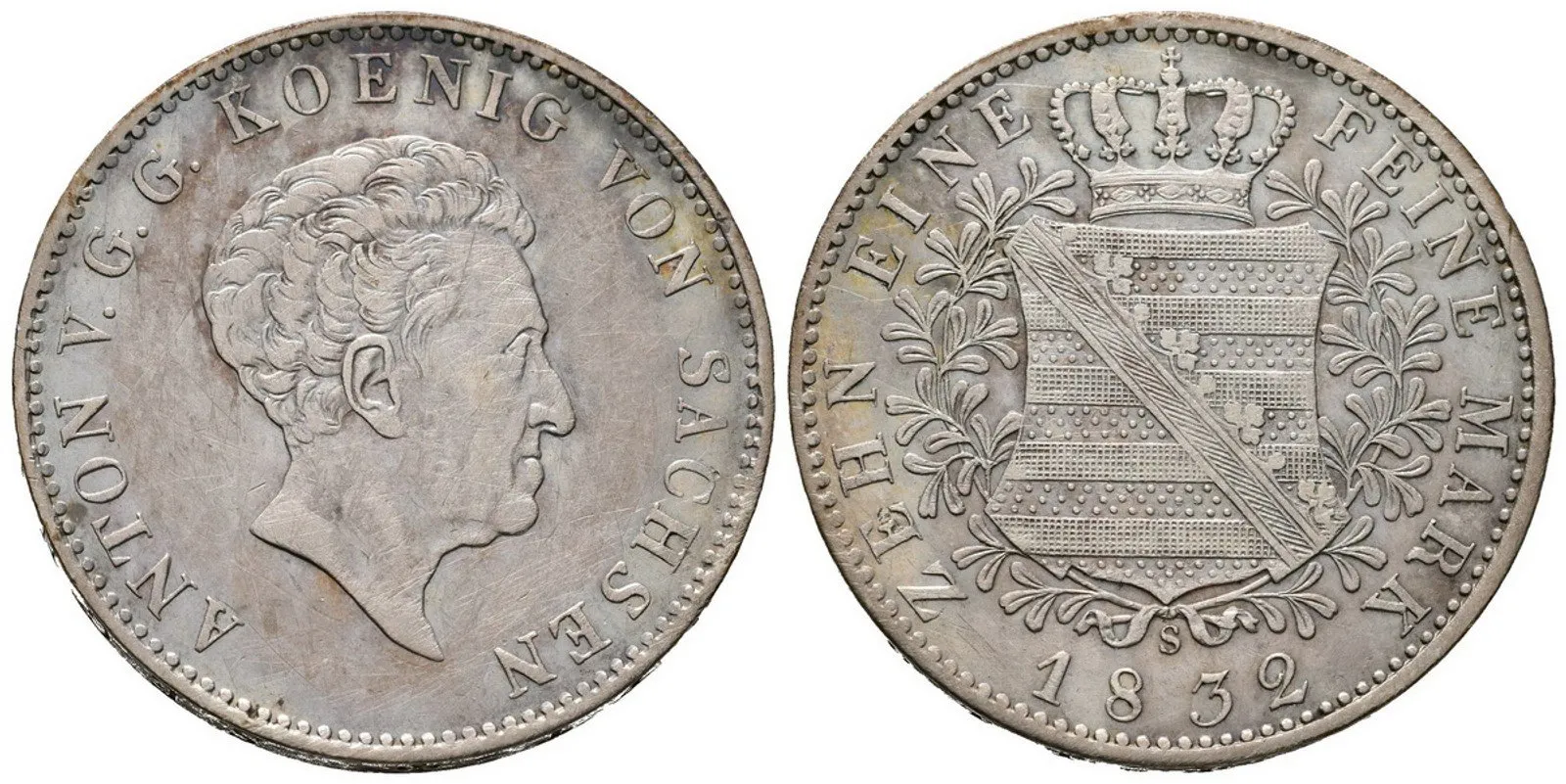 Sasko, Tolar 1832 S