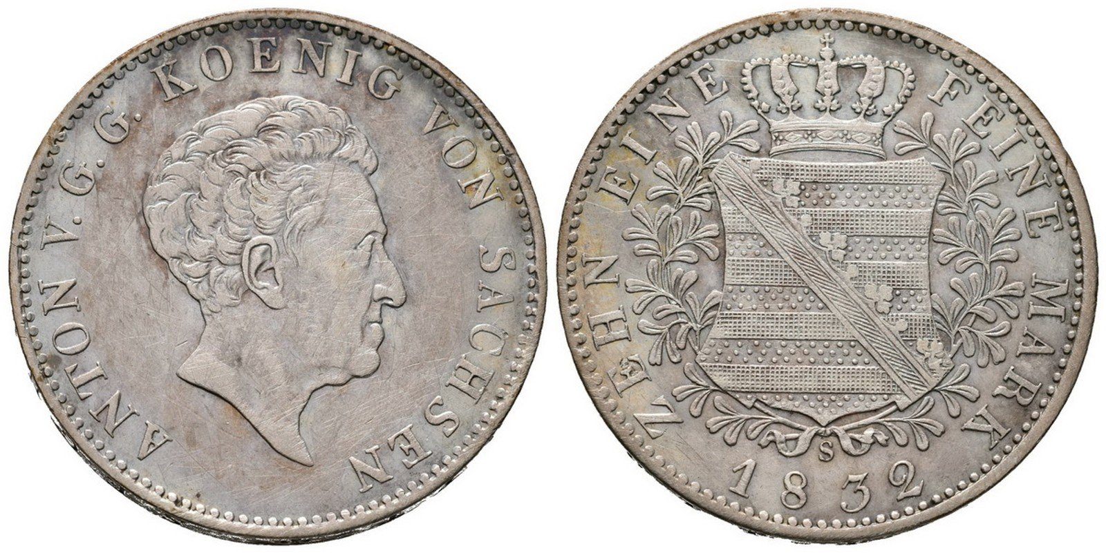 Sasko, Tolar 1832 S