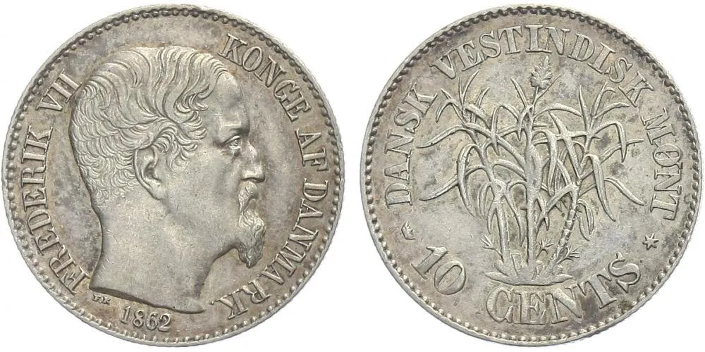 Dánská Západní Indie, Frederik VII., 1848 - 1863 — 1
