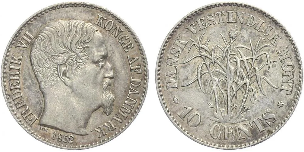 Dánská Západní Indie, Frederik VII., 1848 - 1863 — 1