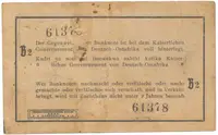 Německá Východní Afrika, 1 Rupie 1. 11. 1915, série B2, R.916r - fotografie 2