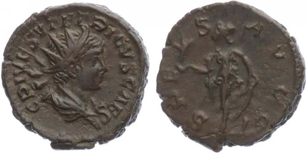 Tetricus II. - jako caesar, 270 - 273 — 1
