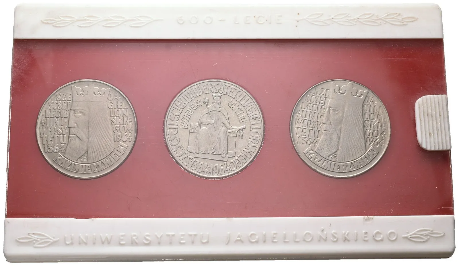Polsko, Sada mincí 10 Zlotých 1964