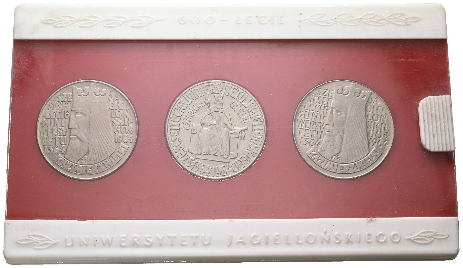 Polsko, Sada mincí 10 Zlotých 1964
