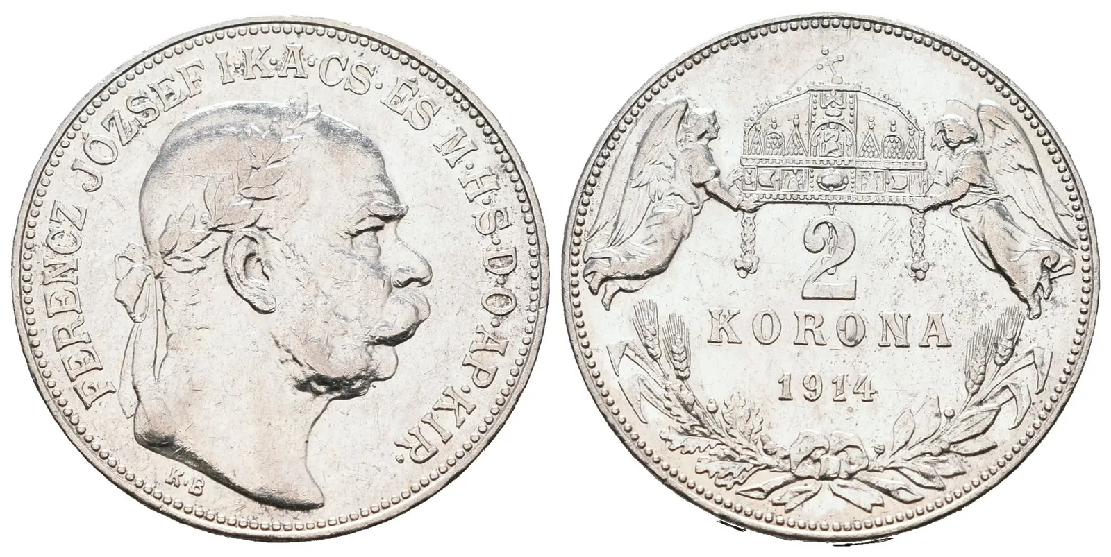 2 Koruna 1914 KB