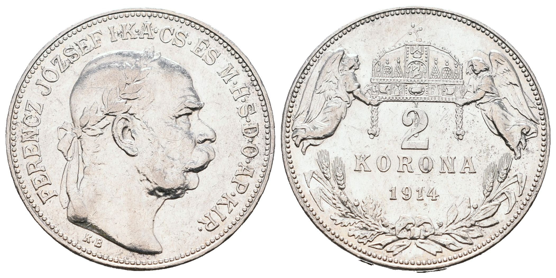 2 Koruna 1914 KB