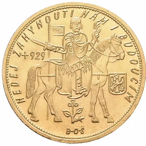 10 Dukát 1932 (raženo pouze 1035 ks), nádherná zachovalost