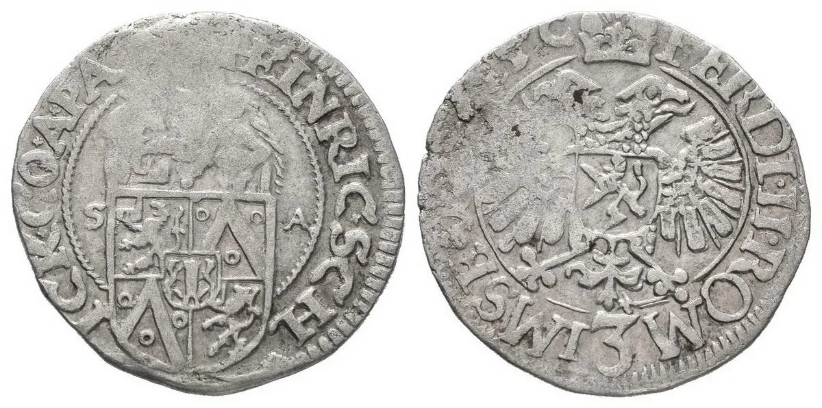 Šlik Jindřich, 1612 - 1650 — 1