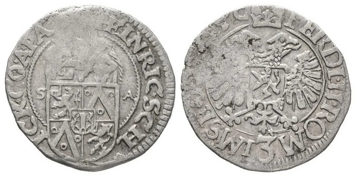 Šlik Jindřich, 1612 - 1650 — 1