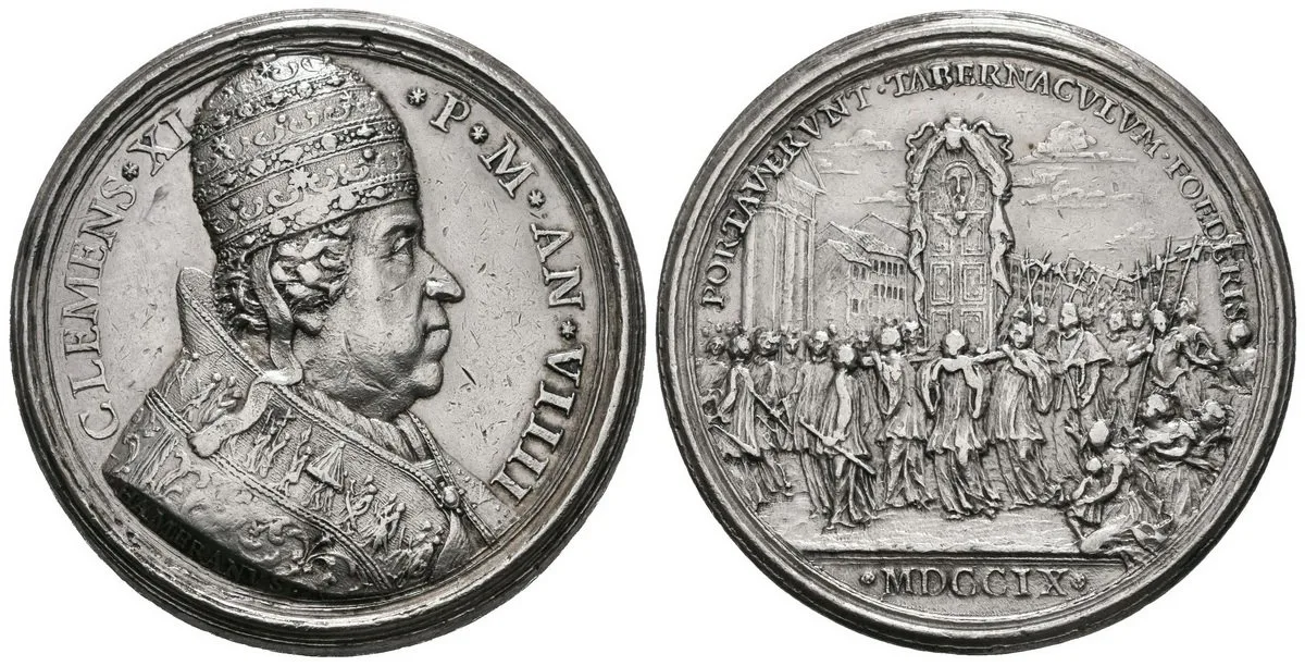 Vatikán, Clement XI., 1700 - 1721 — 1