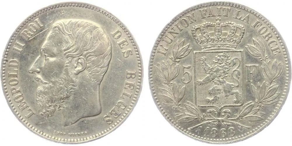 Belgie, Leopold II., 1865 - 1909 — 1