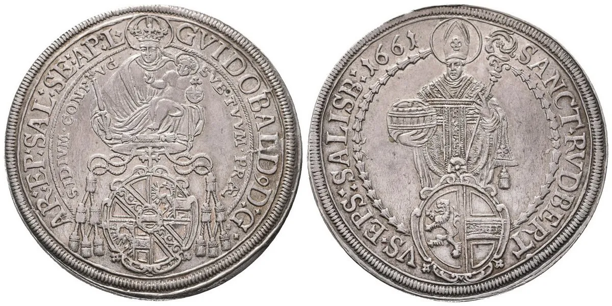 Salzburg - arcibiskupství, Guidobald Thun - Hohenstein, 1654 - 1668 — 1