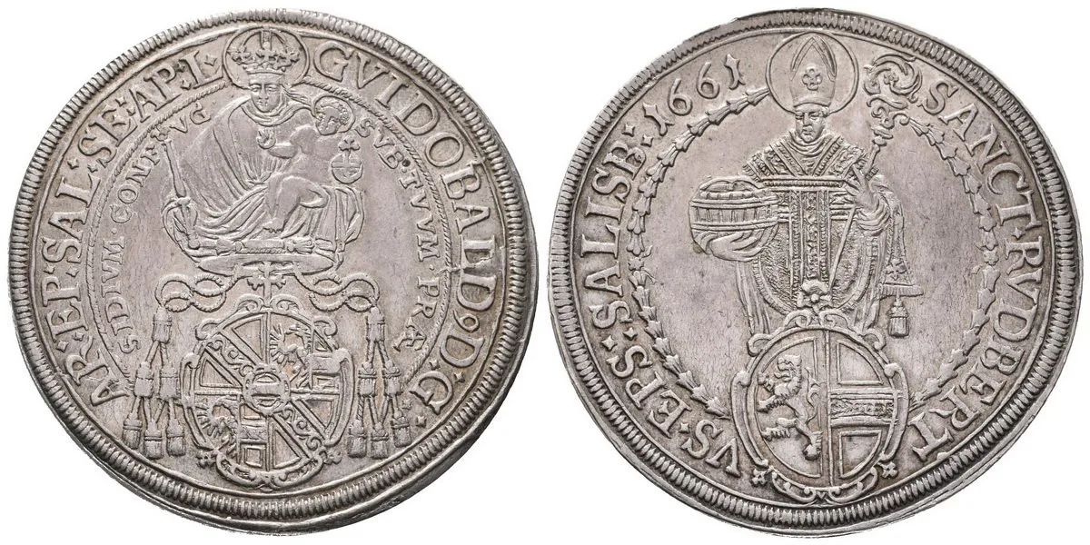 Salzburg - arcibiskupství, Guidobald Thun - Hohenstein, 1654 - 1668 — 1