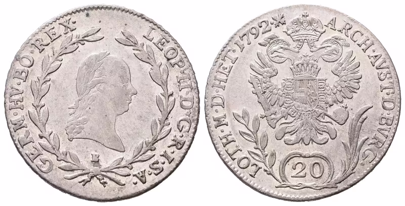 20 Krejcar 1791 B