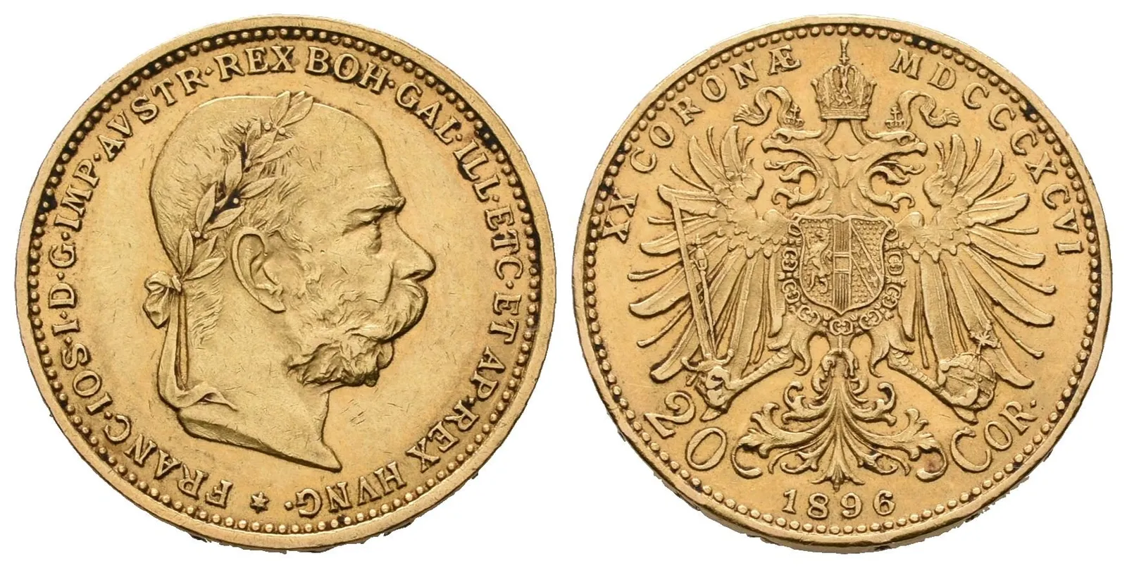 20 Koruna 1896