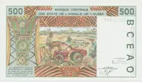 Západoafrické státy, 500 Francs 2000, D - Mali, P.410Dk - fotografie 2