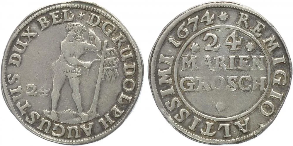 Braunschweig - Wolfenbüttel, Rudolf August, 1666 - 1704 — 1