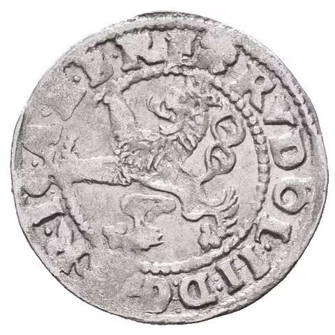 Malý groš 1579, Praha-Gebhart, HN.4c (opis 6b), pěkná zachovalost, drobné rysky,