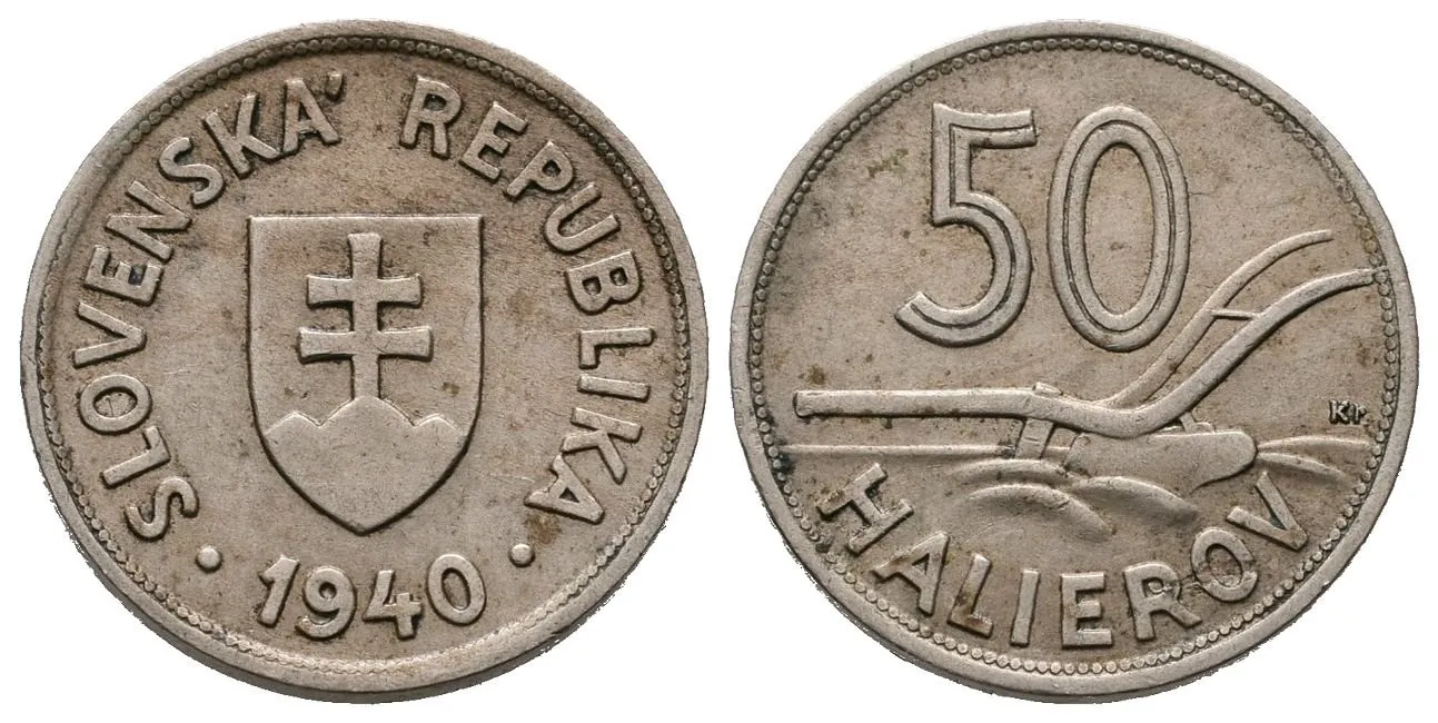 50 Haléř 1940, vzácný