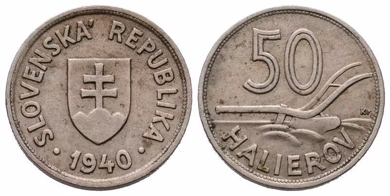 50 Haléř 1940, vzácný