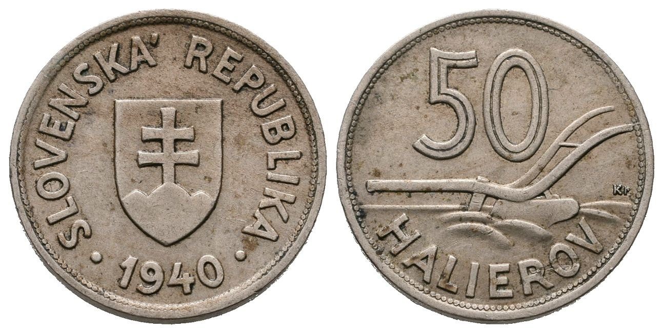 50 Haléř 1940, vzácný