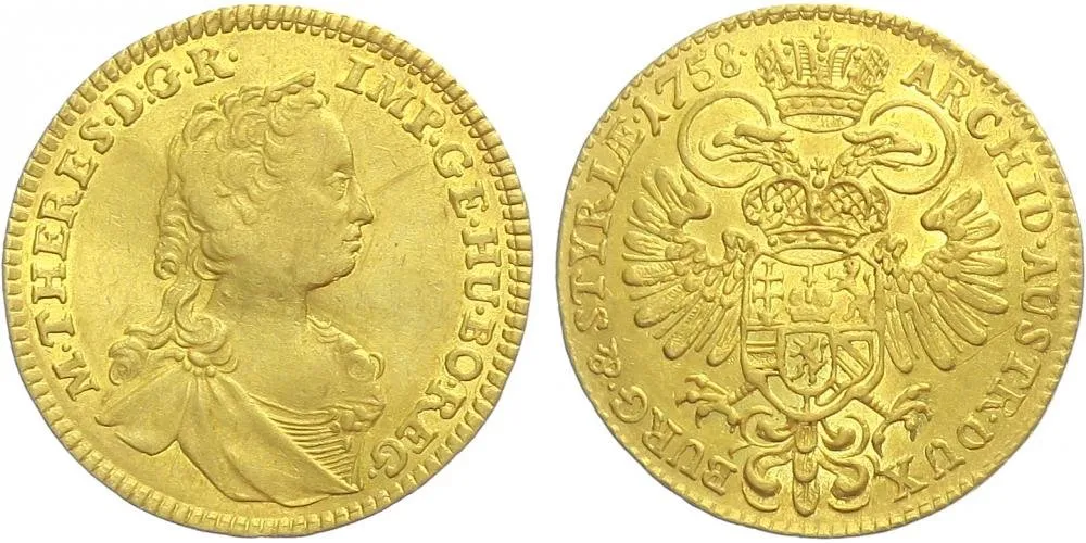 Marie Terezie, 1740 - 1780 — 1