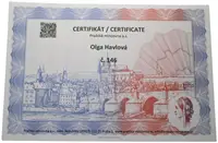 AR Medaile b.l. (2013) - Olga Havlová - 80. výročí narození - fotografie 2