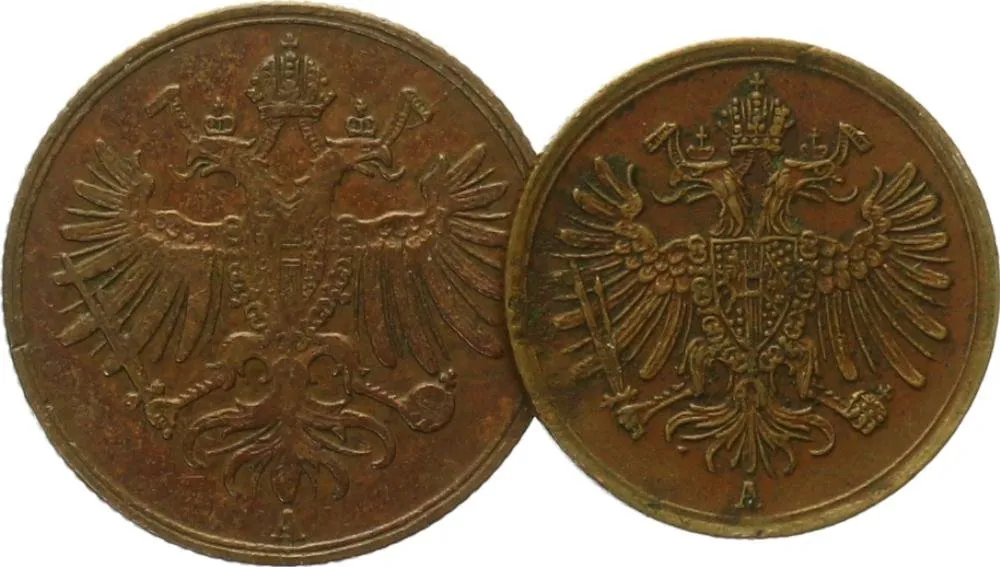 Rakouská a spolková měna, 1857 - 1892 — 1