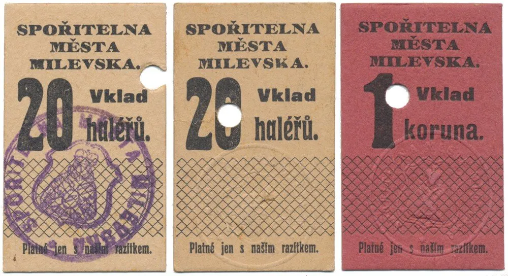 Nouzovky české od roku 1914 — 1