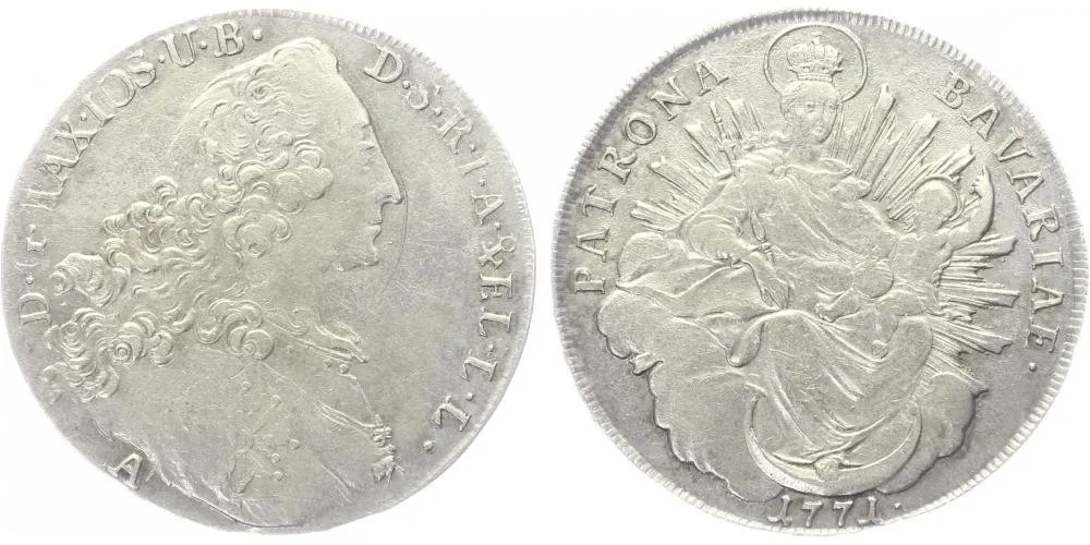 Bavorsko, Maximilian III. Josef, 1745 - 1777 — 1