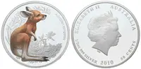 Austrálie, 50 Cents 2010 - Bush Babies Kangaroo