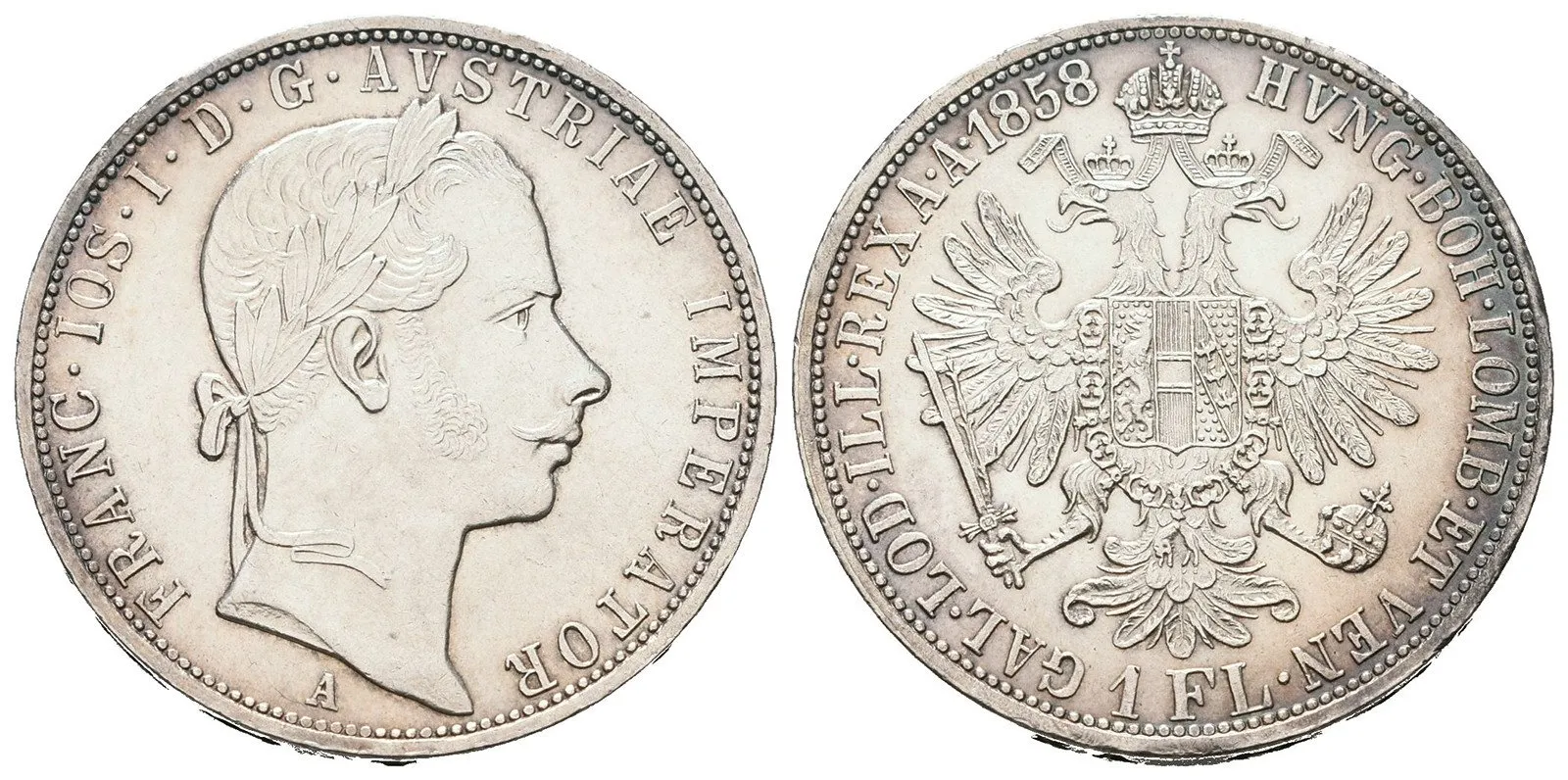 Rakouská a spolková měna, 1857 - 1892 — 1