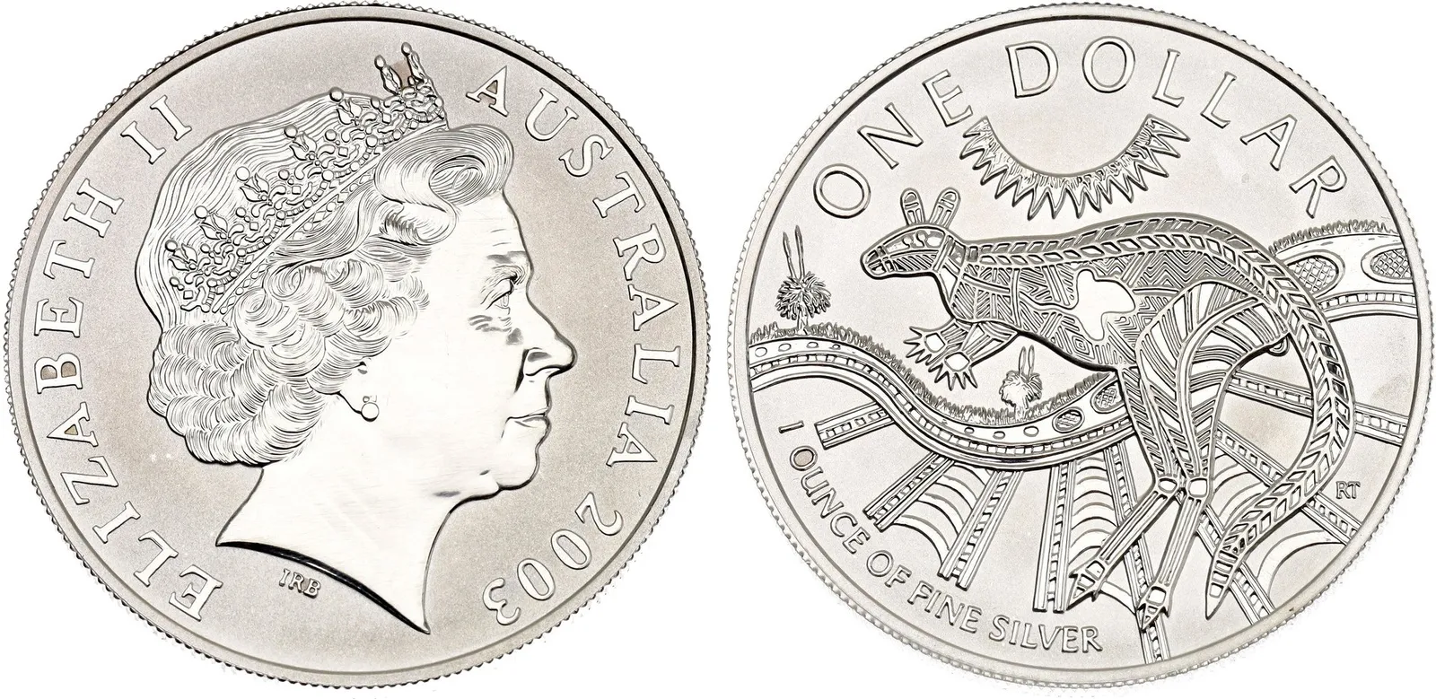 Austrálie, Dollar 2003 - Australian Kangaroo