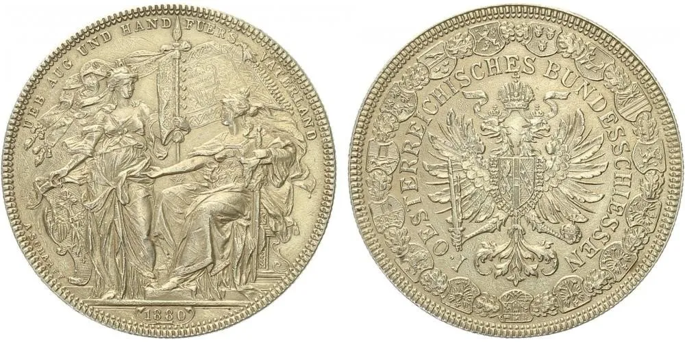 Rakouská a spolková měna, 1857 - 1892 — 1