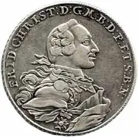 Brandenburg - Bayreuth, Friedrich Christian, 1763 - 1769 — 1