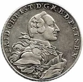 Brandenburg - Bayreuth, Friedrich Christian, 1763 - 1769 — 1