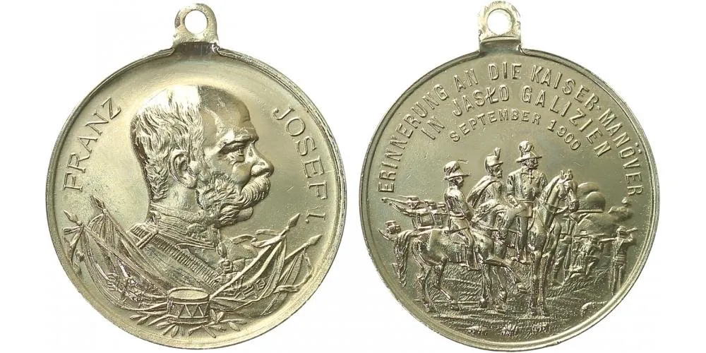 František Josef I., medaile vojenských manévrů — 1