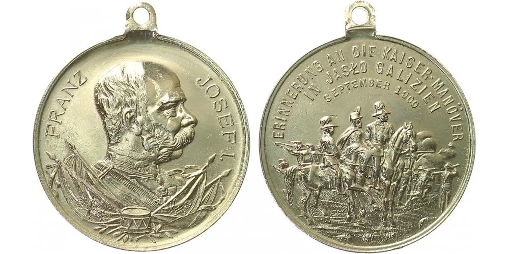 František Josef I., medaile vojenských manévrů — 1