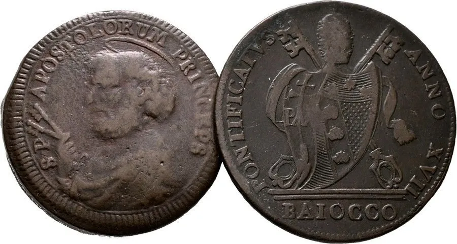Vatikán, Pius VI., 1775 - 1799 — 1