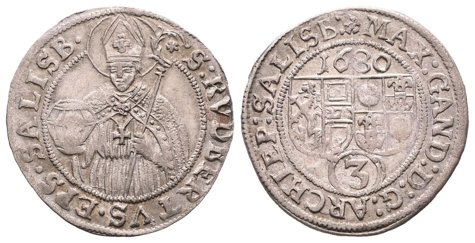 Salzburg - arcibiskupství, Max Gandolph, 1668 - 1687 — 1