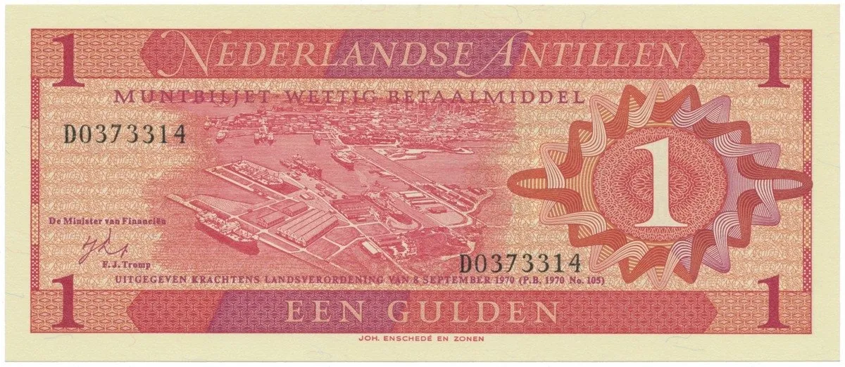 Nizozemské Antily, 1 Gulden 1970, P.20