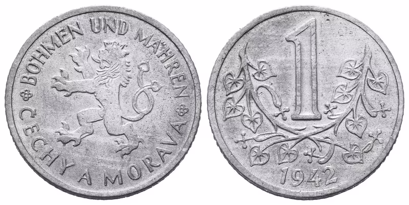 1 Koruna 1942