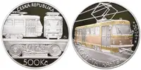 500 Kč 2024 - Tramvaj ČKD Tatra T3, PROOF