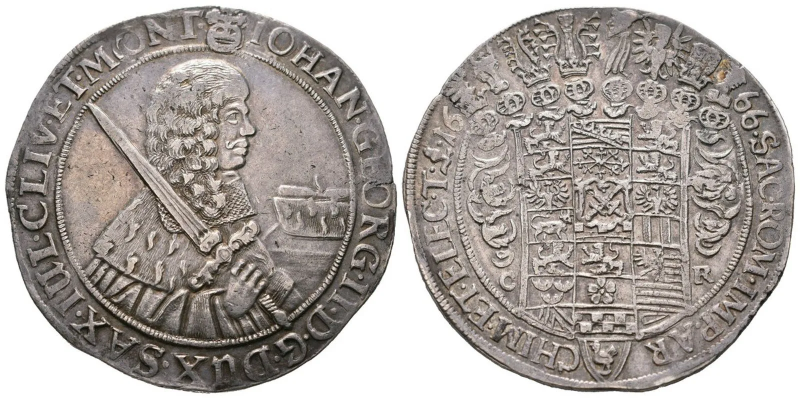 Sasko, Johann Georg II., 1656 - 1680 — 1